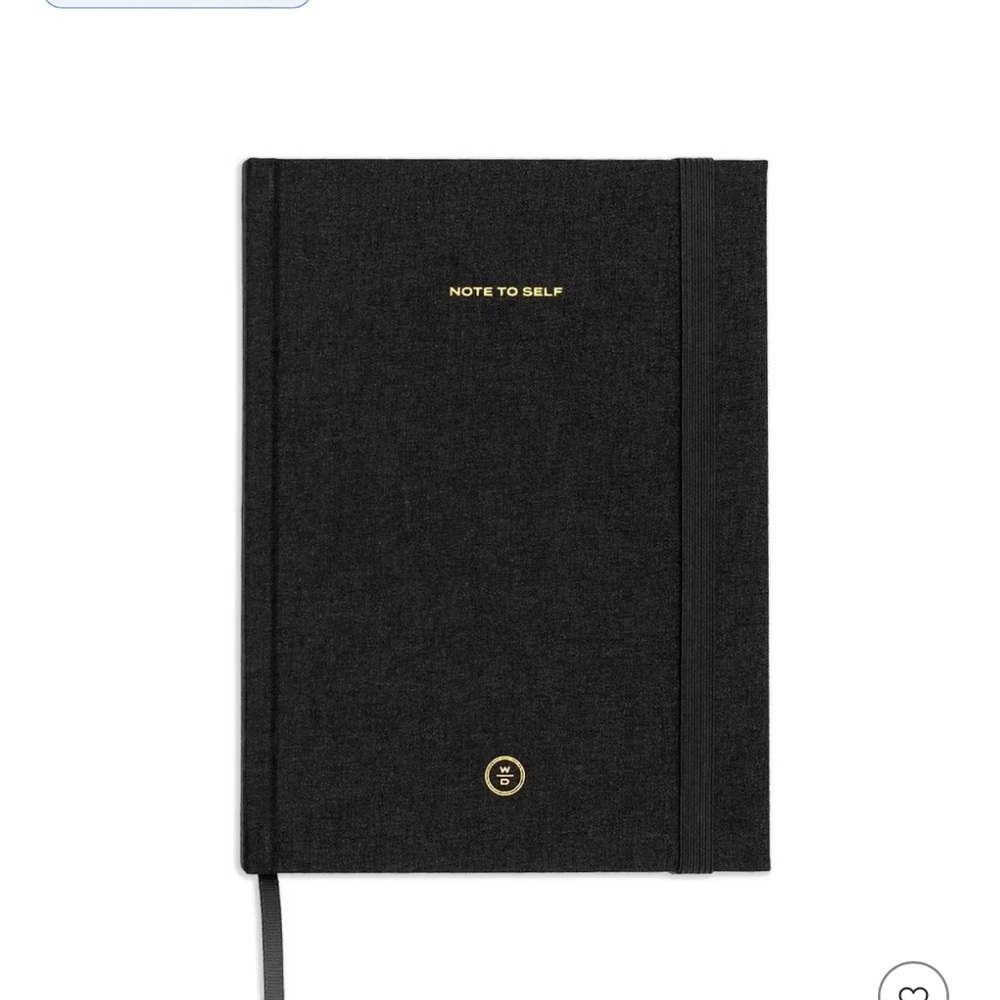 Pair of Note to Self linen Wit & Delight journal NWT - Picture 2 of 4